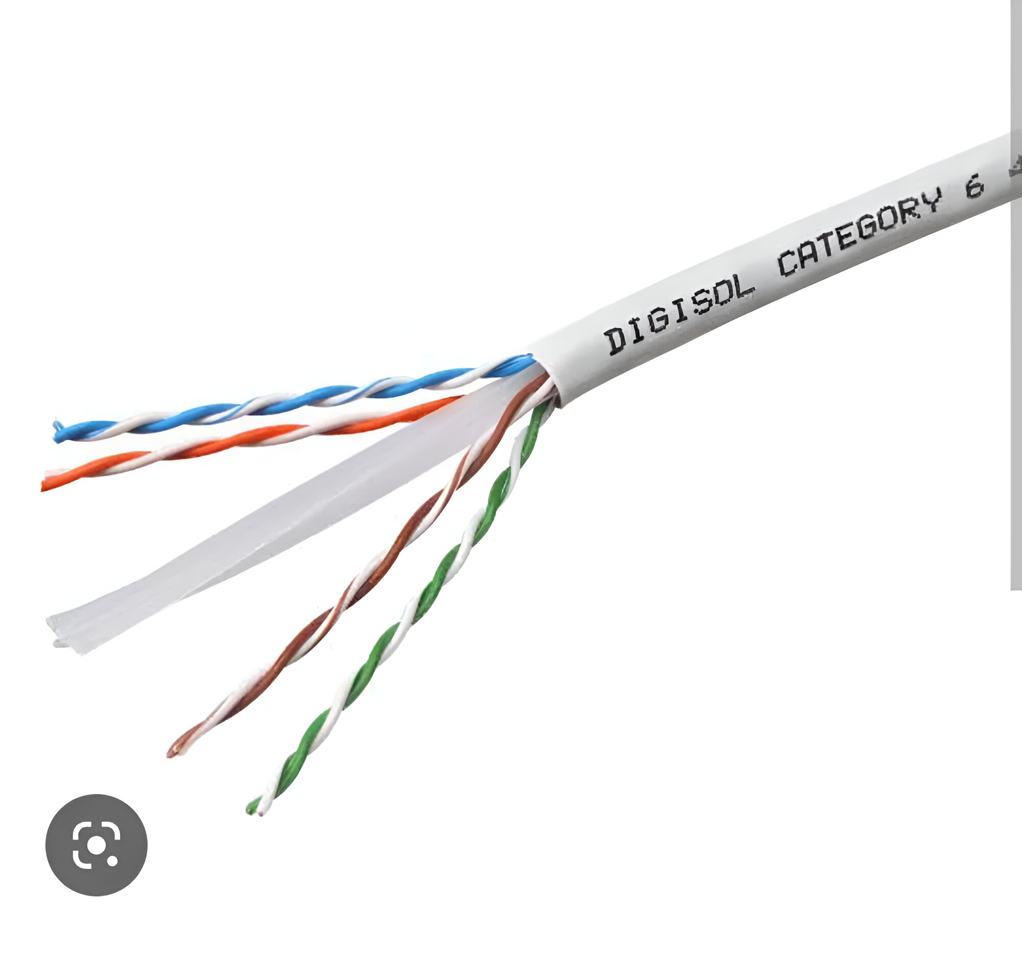 Digisol CAT6 Lan Cable 305m (Grey) 23AWG view 2